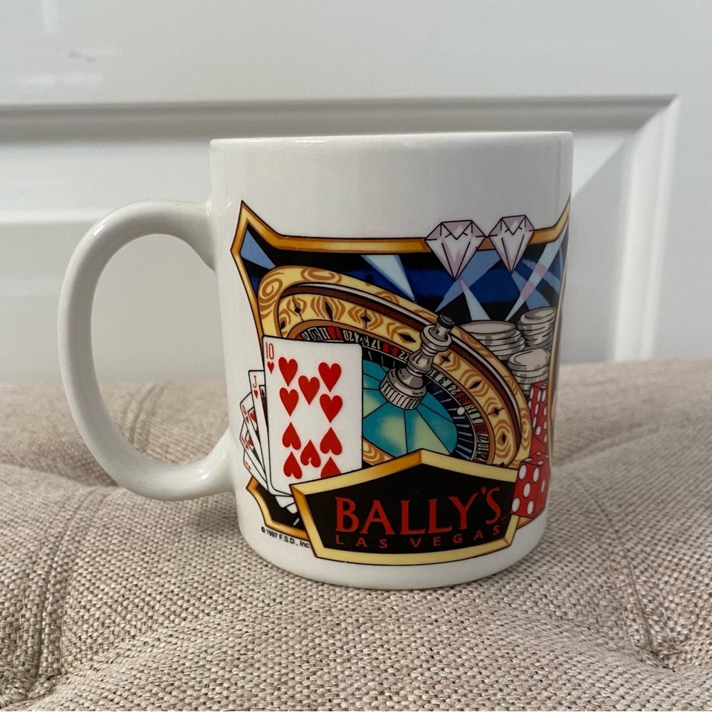 Vintage Bally’s Las Vegas Coffee Mug 1997 Linyi - Dad Mug